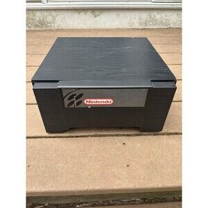 ALS Industries 1992 Super Nintendo SNES 24-Game Storage Drawer Wooden Case